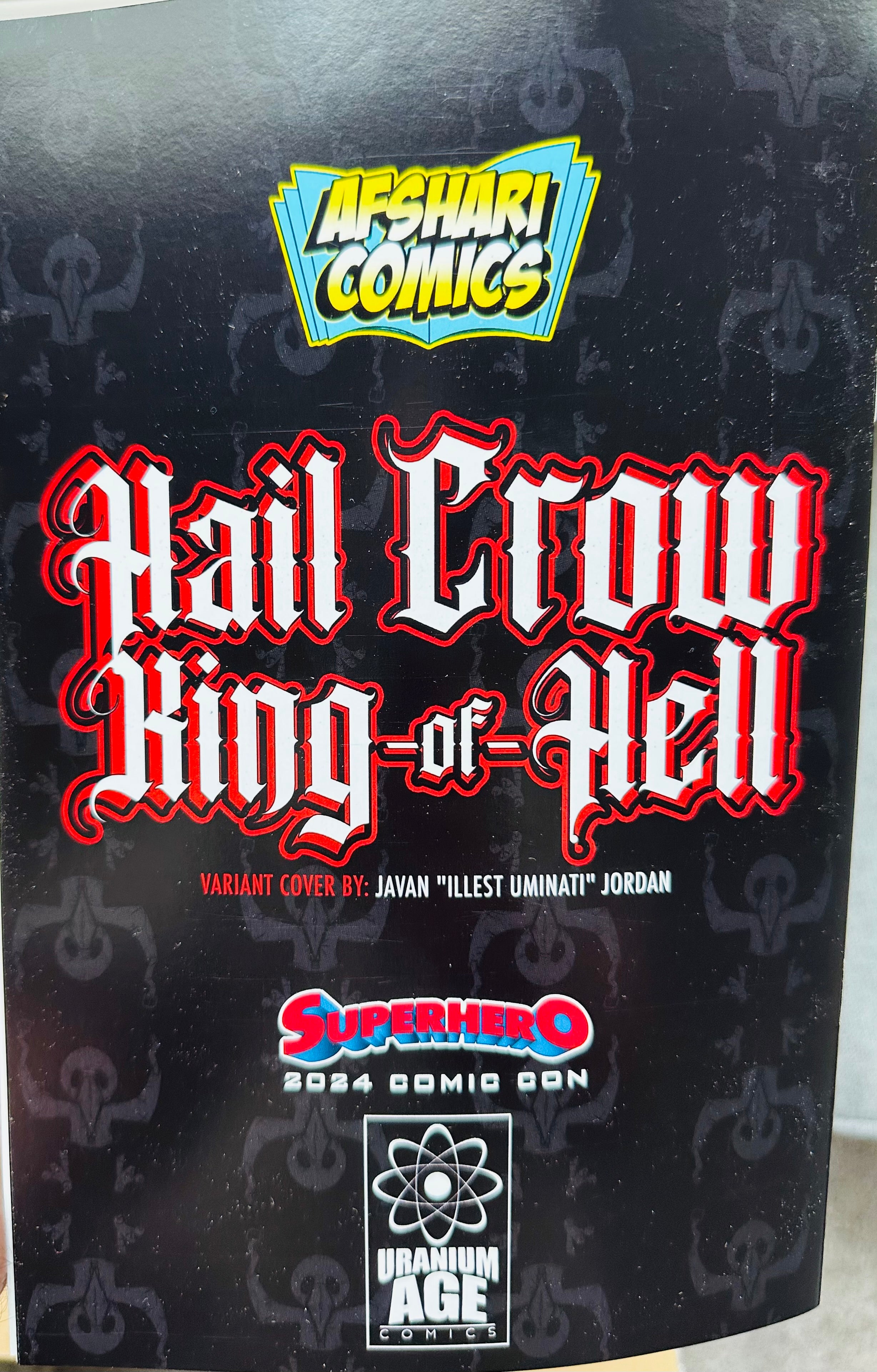 Hail Crow: King of Hell Afshari Comics Exclusive