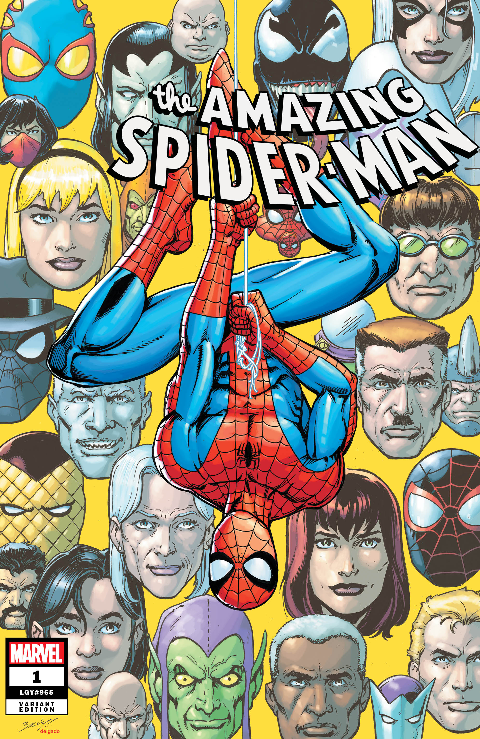 Amazing Spider-Man #1 Afshari Comics Exclusive Mark Bagley Variant