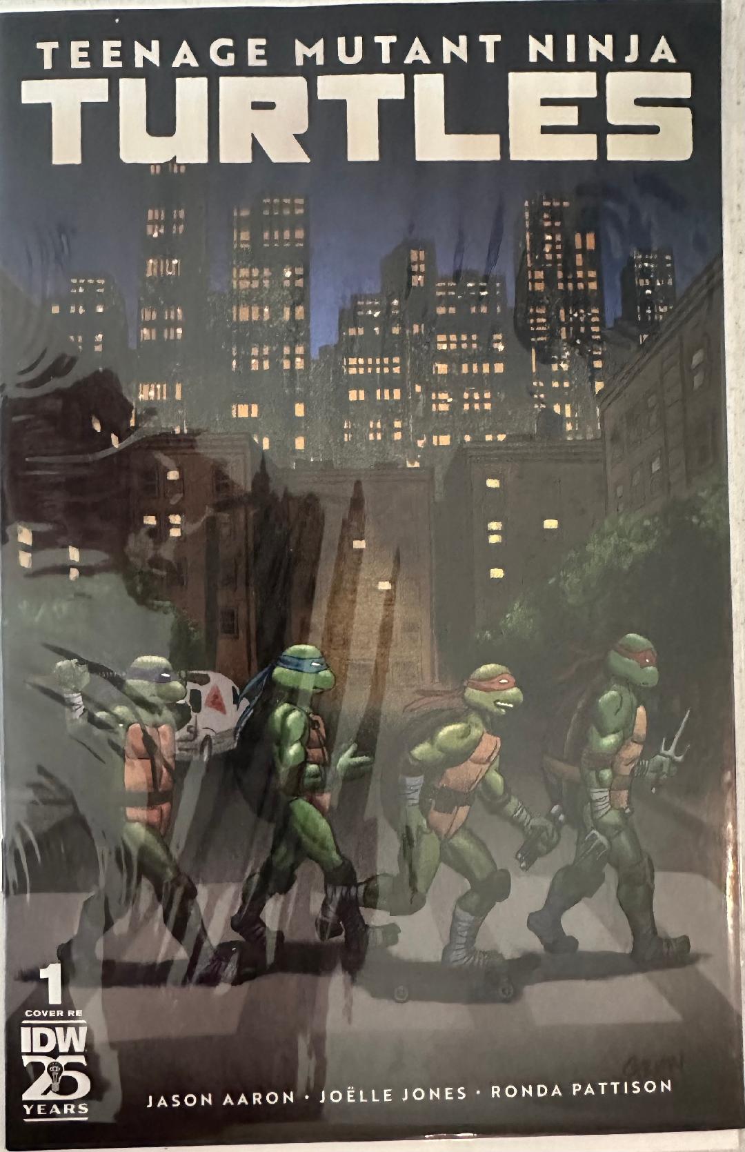 SDCC 2024 Exclusive!! Teenage Mutant Ninja Turtles #1 Galvan 'Abbey Road' Trade Variant