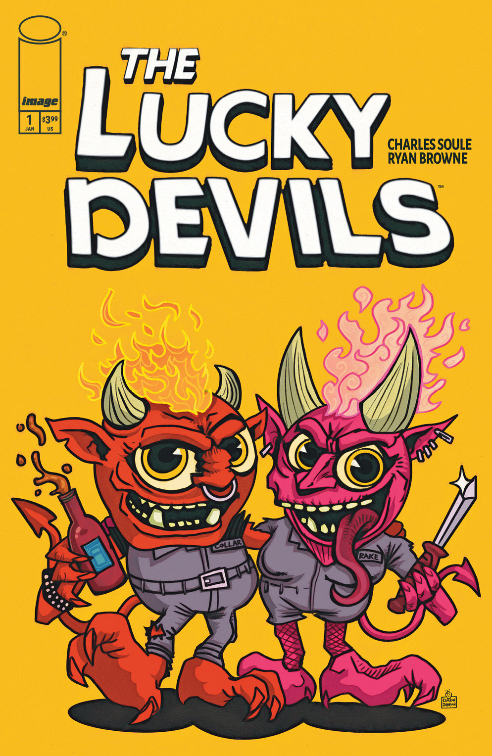 The Lucky Devils #1 Afshari Comics Exclusive