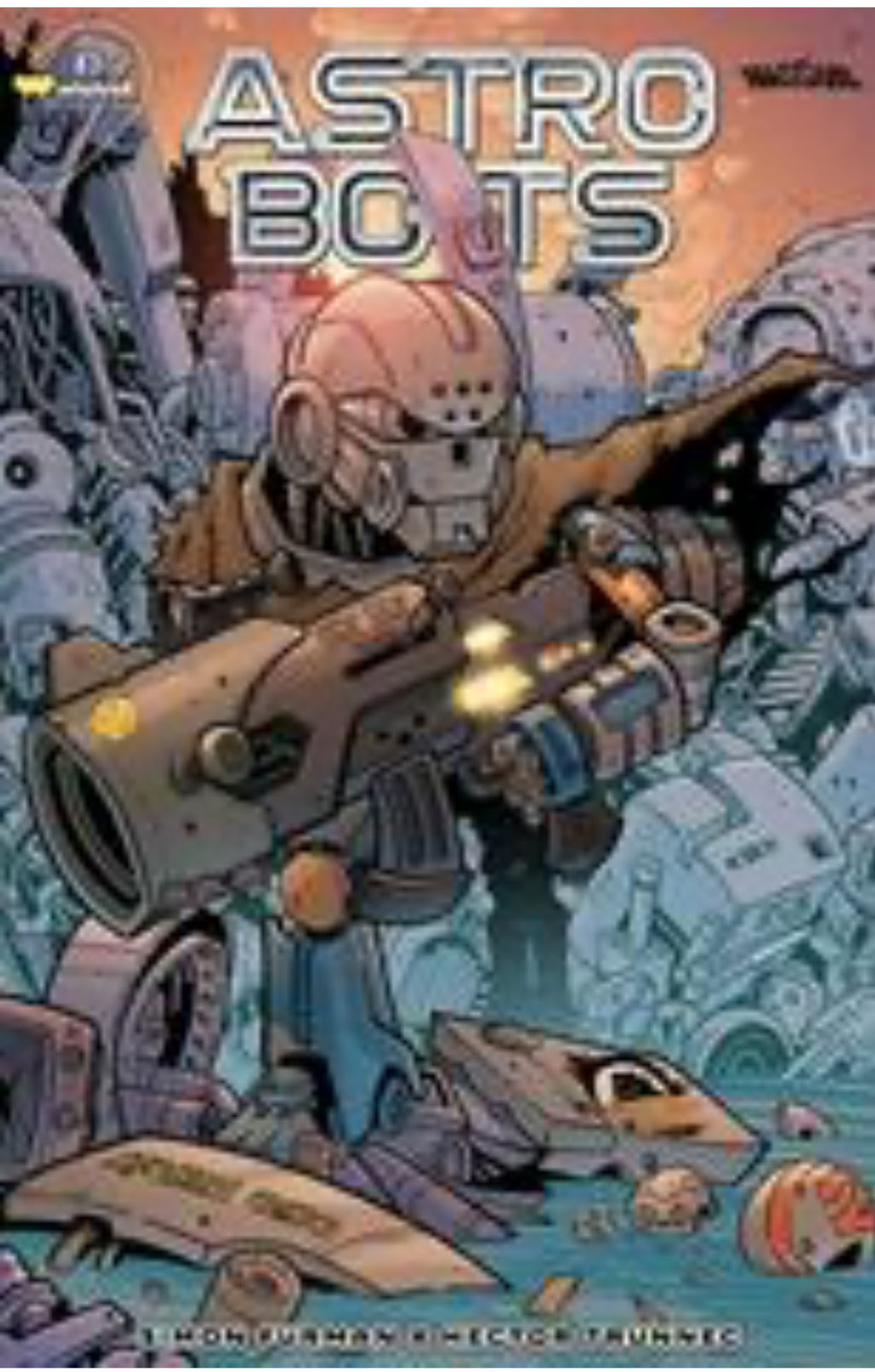 Astrobots #1 - Afshari Comics Exclusive - RGB Cover