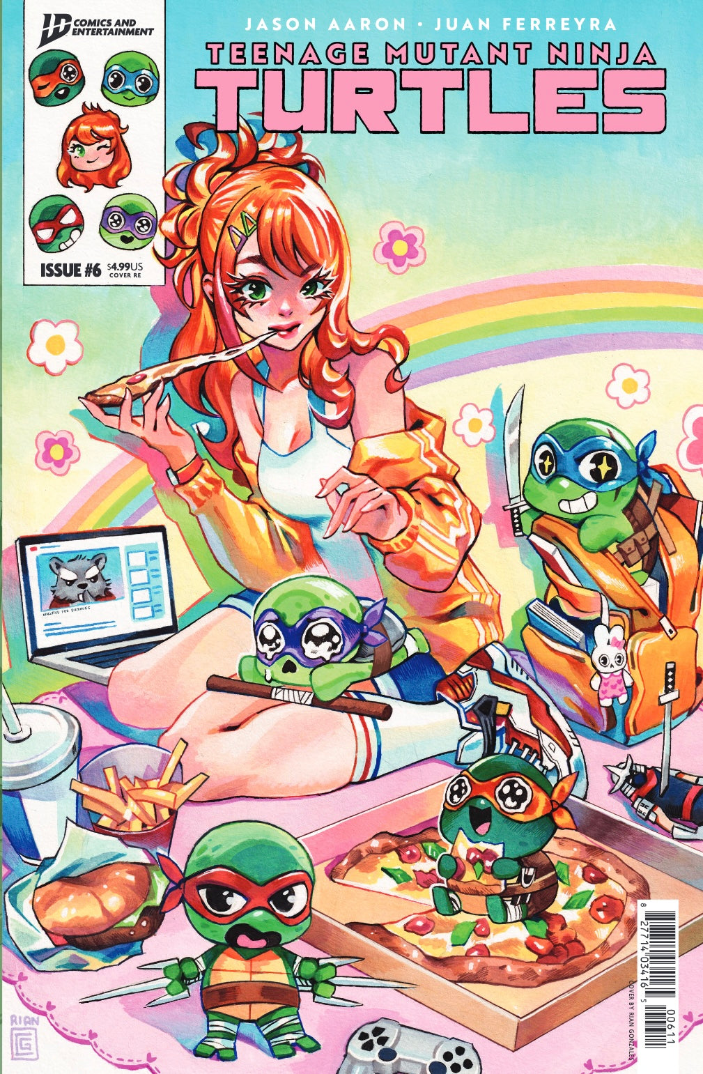 Teenage Mutant Ninja Turtles #6 Afshari Comics Exclusive