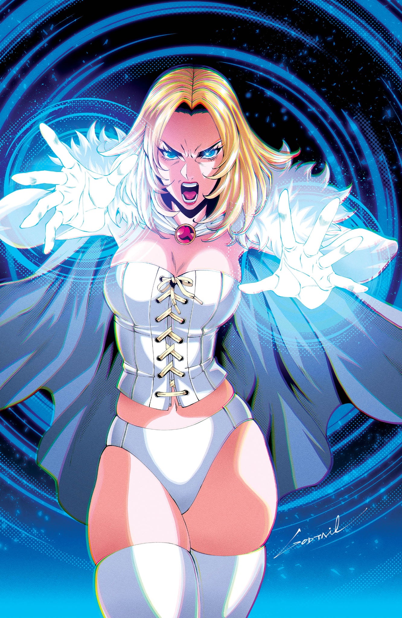 Emma Frost: The White Queen #1 Amazing Comic Con/Heroes Con Exclusive - Godtail Variant