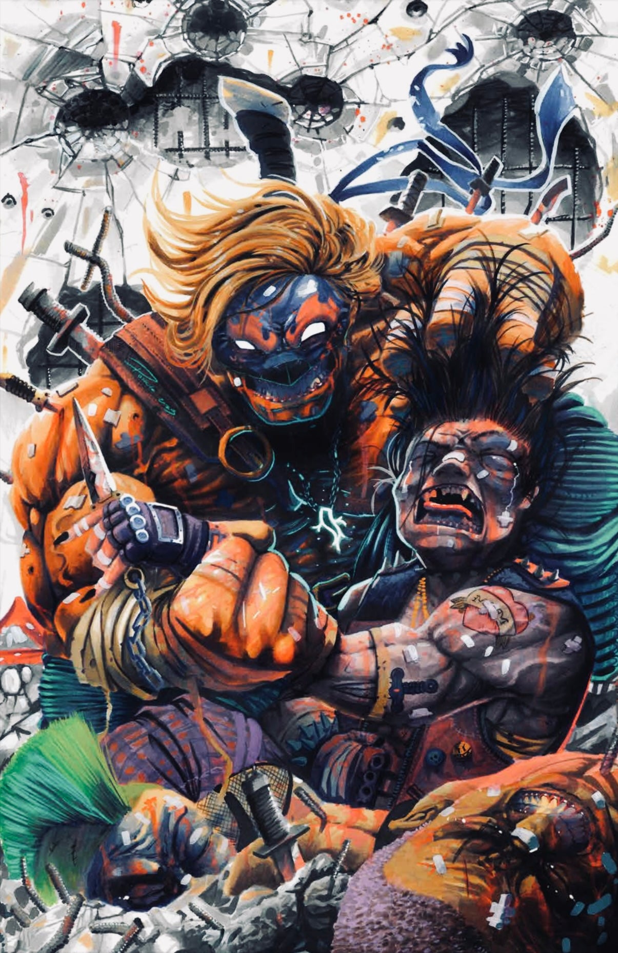 Final Boss #1 Afshari Comics Exclusive PONCHO Variant