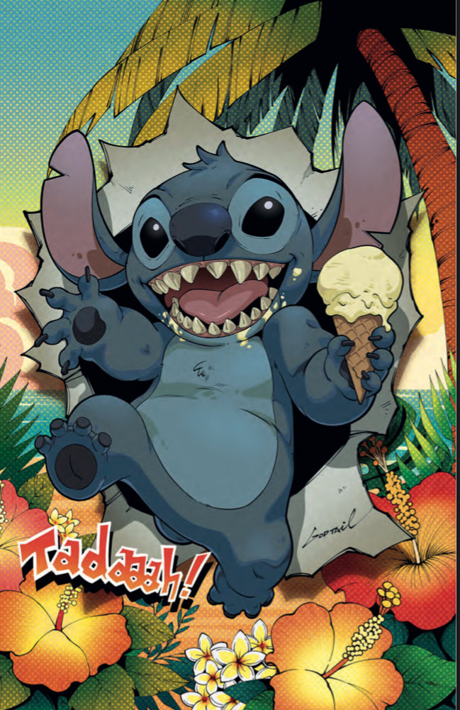 Stitch #1 Afshari Comics Exclusive Godtail Trade & Virgin Set