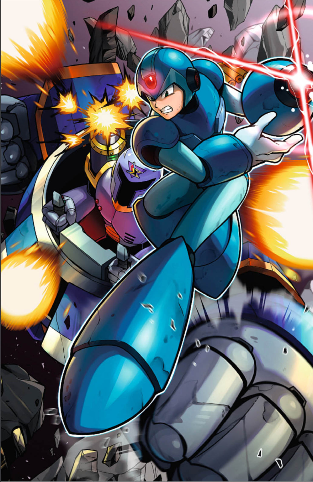 Mega Man X Timelines #1 Afshari Comics Exclusive - Ruby Ling ‘X’ Variant