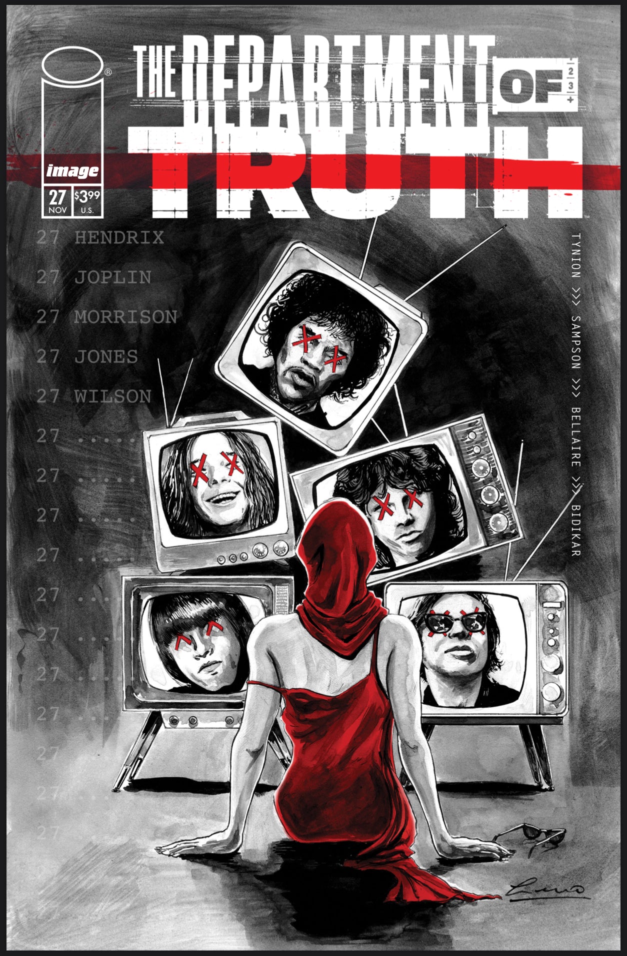 Department of Truth #27 Afshari Comics Exclusive 27 Club Variant