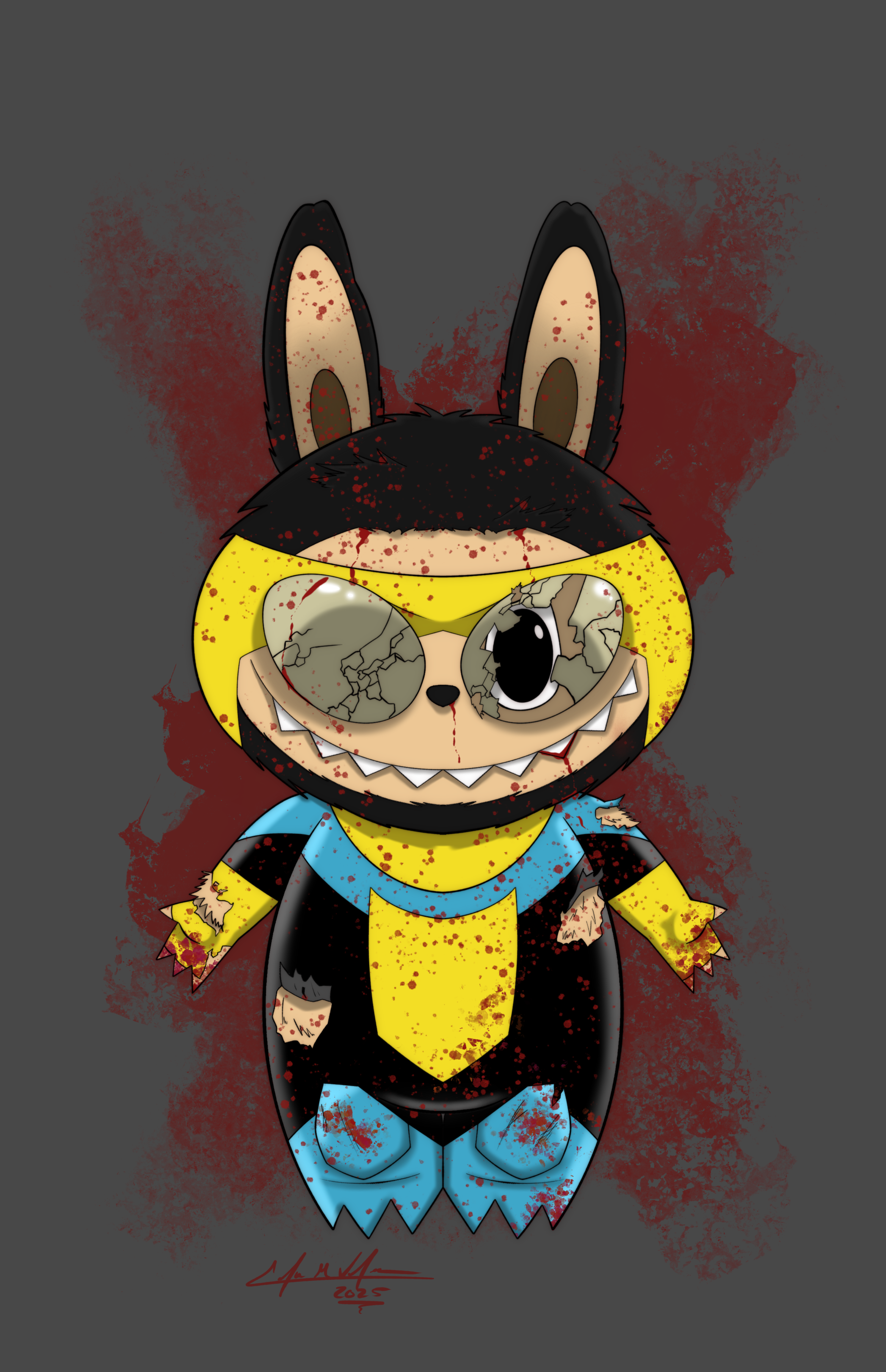 FAME: Kaising Lung - Creator of The Monsters Labubu - Afshari Comics - Amazing Comic Con Las Vegas Exclusive - Invincible Variant