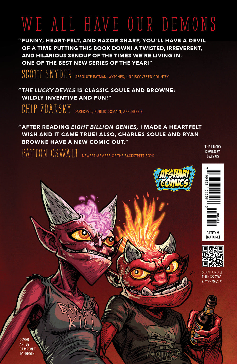 The Lucky Devils #1 Afshari Comics Exclusive