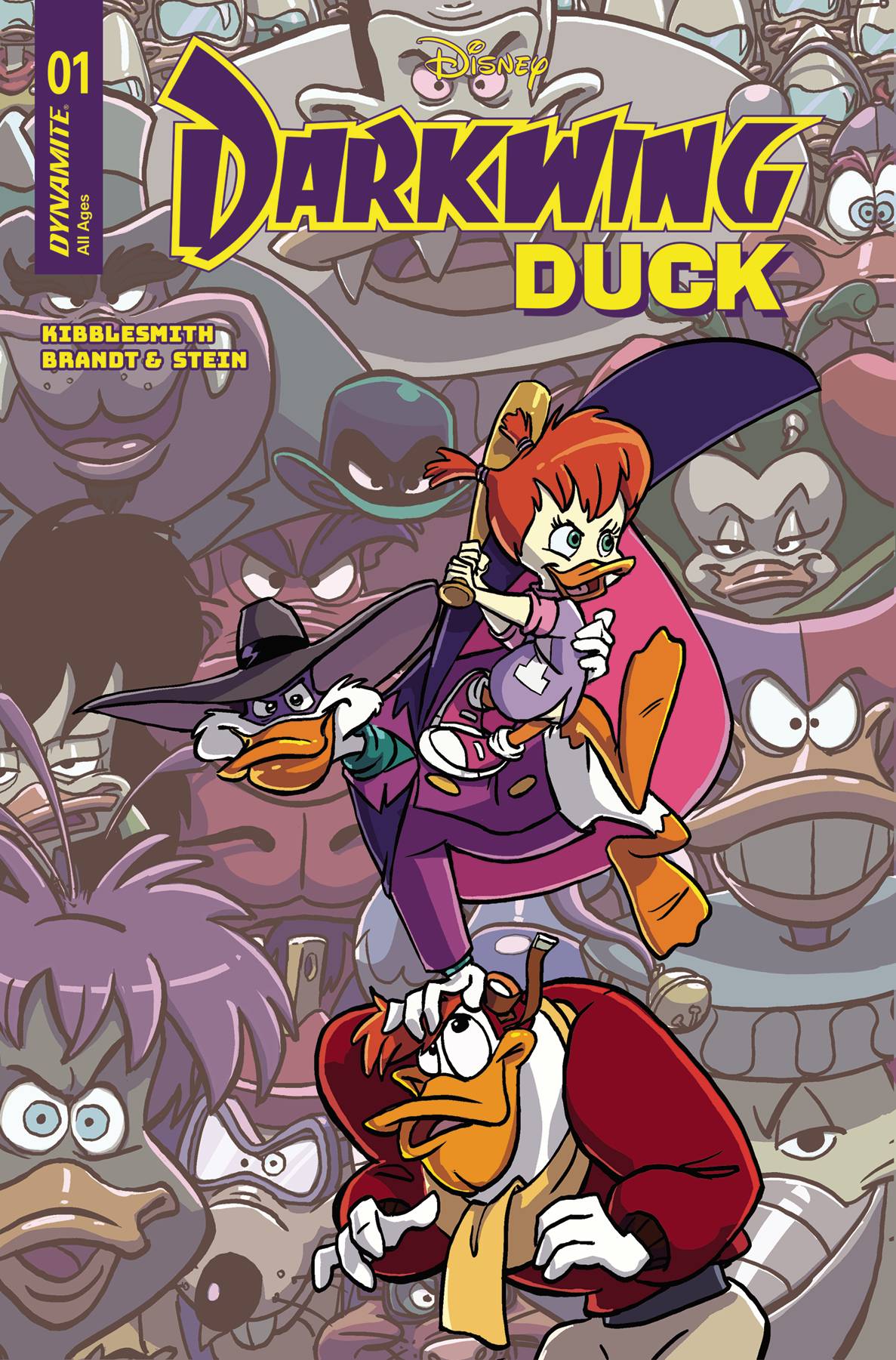 Darkwing Duck #1 CVR U 1:50 Stones Signed Variant
