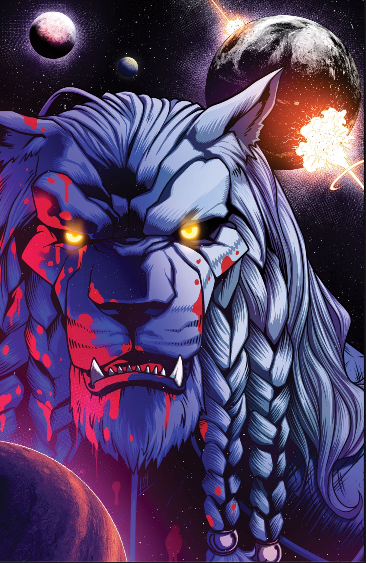 Invincible Universe Battle Beast #6 Afshari Comics Big Texas Comic Con Exclusive Javan Jordan Virgin Variant