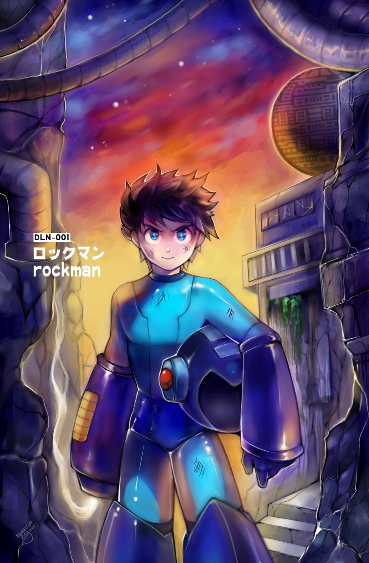 Mega Man Classic Timelines #1 Afshari Comics Exclusive - Sukesha Ray Variant Set