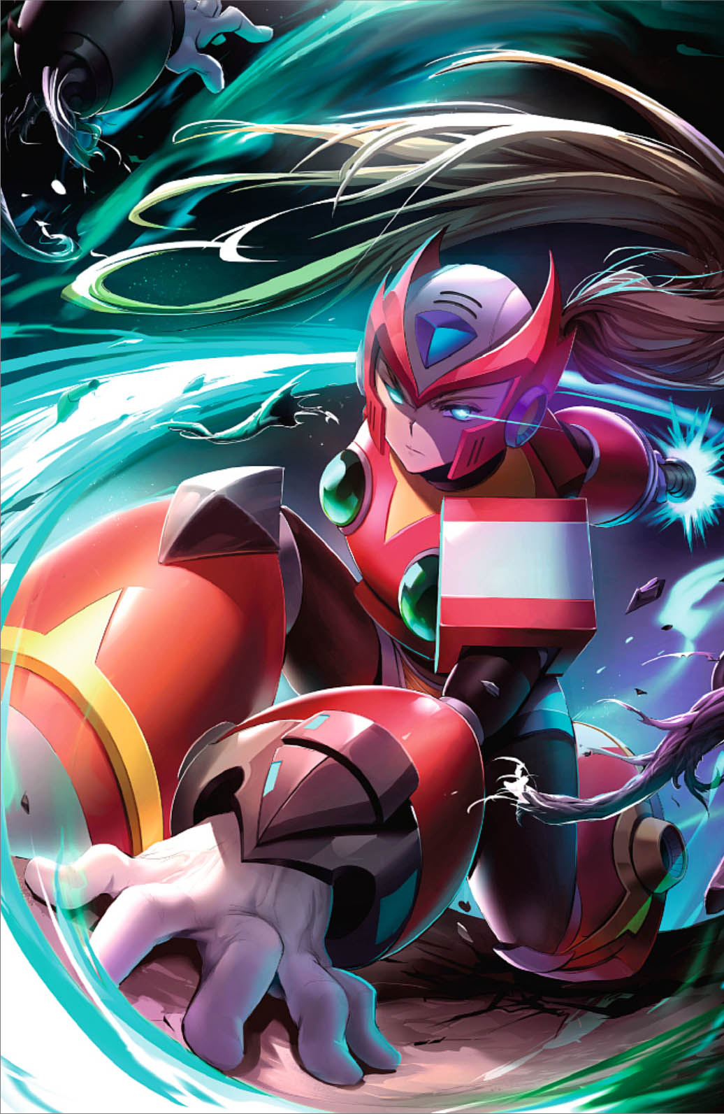 Mega Man X Timelines #1 Afshari Comics Exclusive - Rachta Lin ‘Zero’ Variant