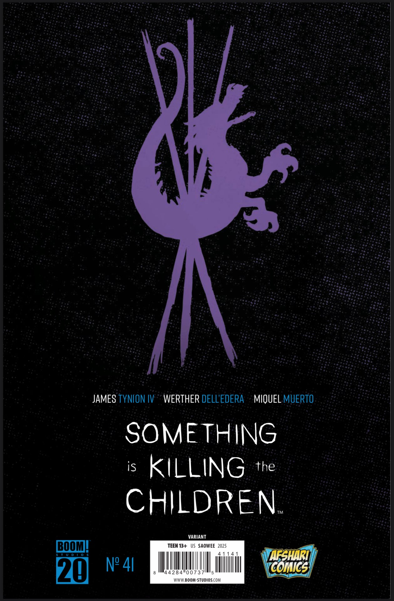 Something Is Killing The Children #41 Afshari Comics Exclusive Saowee Cover