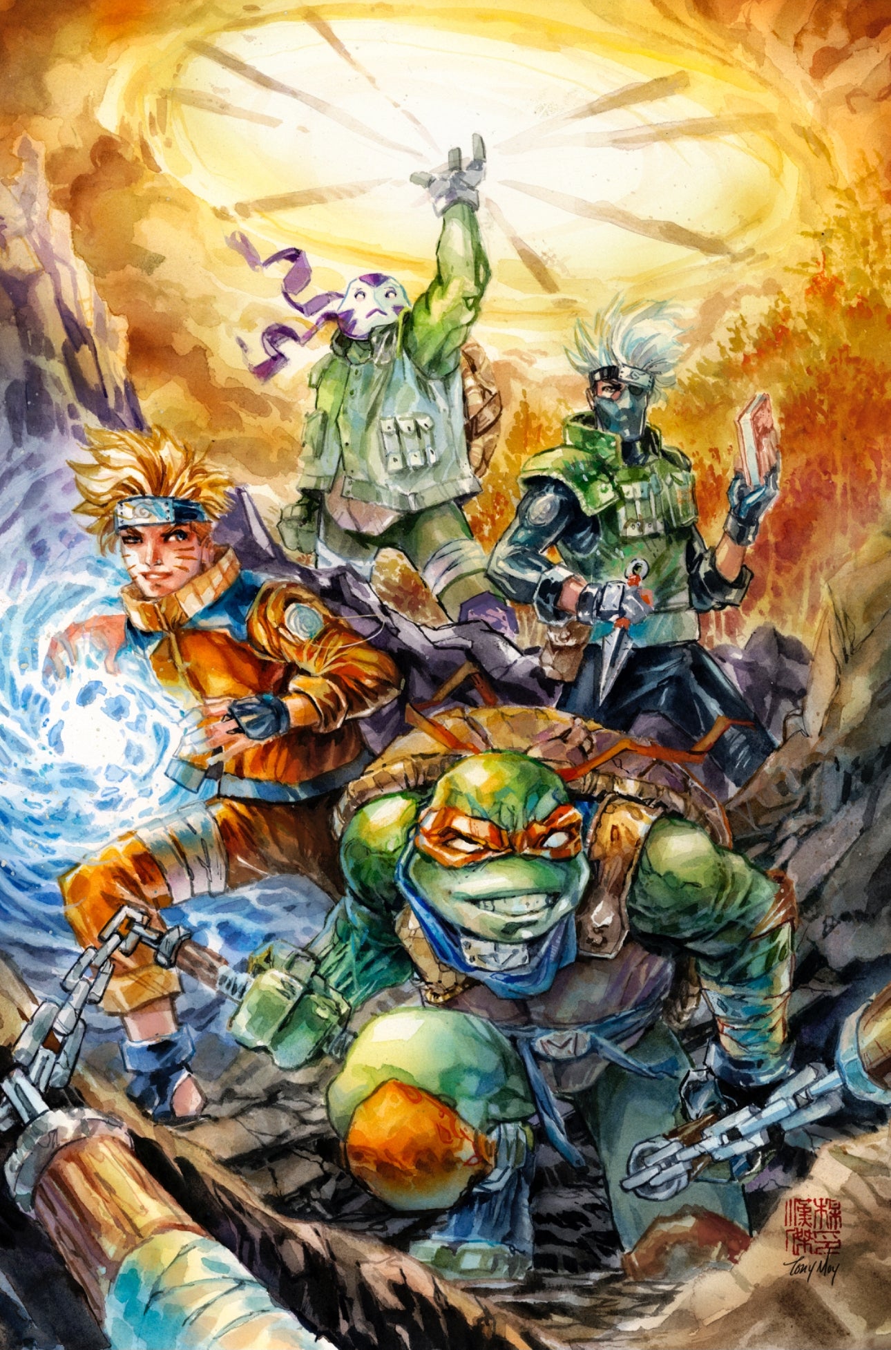 Teenage Mutant Ninja Turtles x Naruto #1