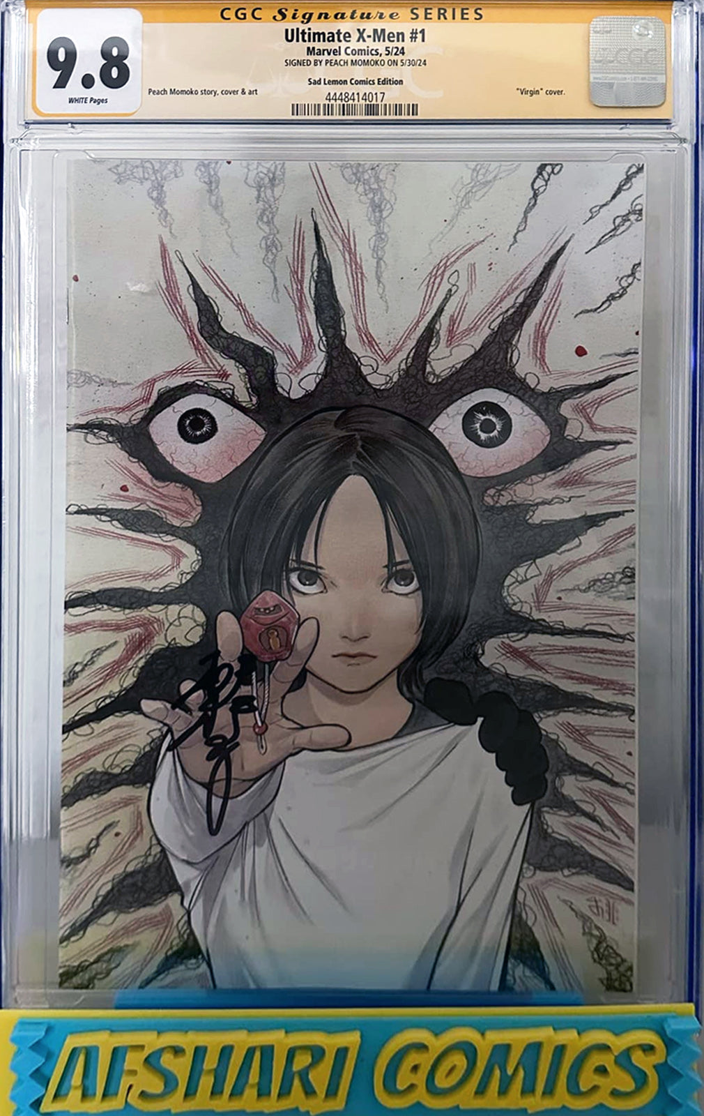 Ultimate X-Men #1 CGC 9.8 signed by Peach Momoko