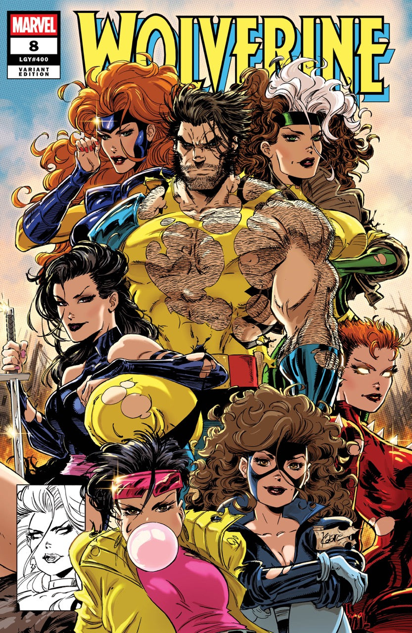 Wolverine #8/400 Afshari Comics Exclusive Kaare Andrews Variant