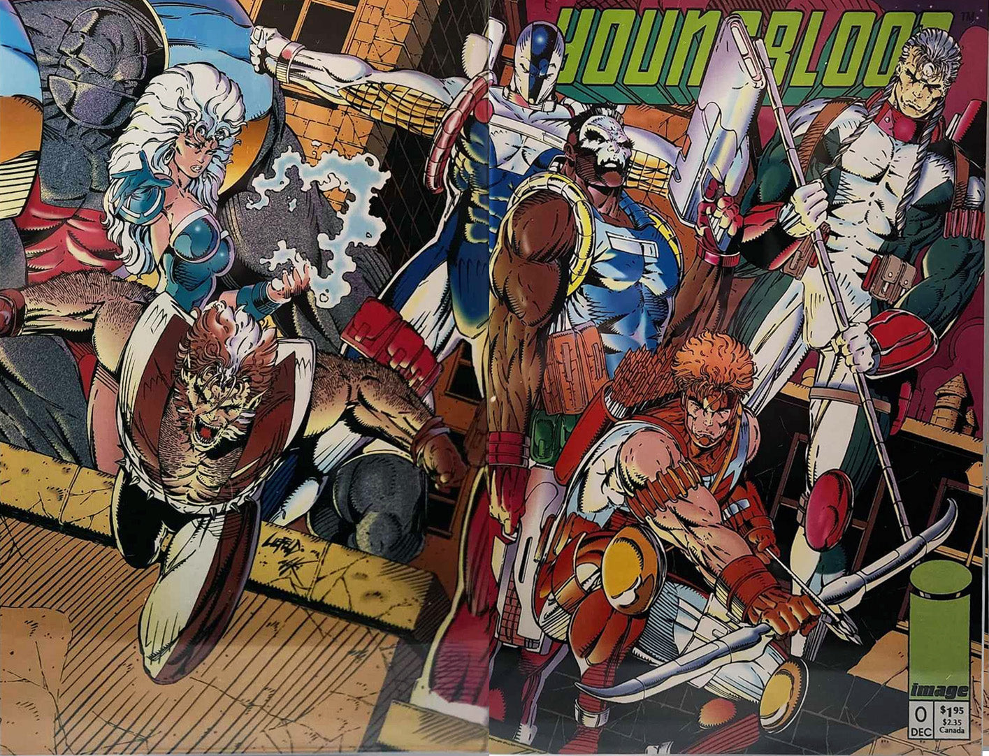 Youngblood #0 Rare Green Logo Variant