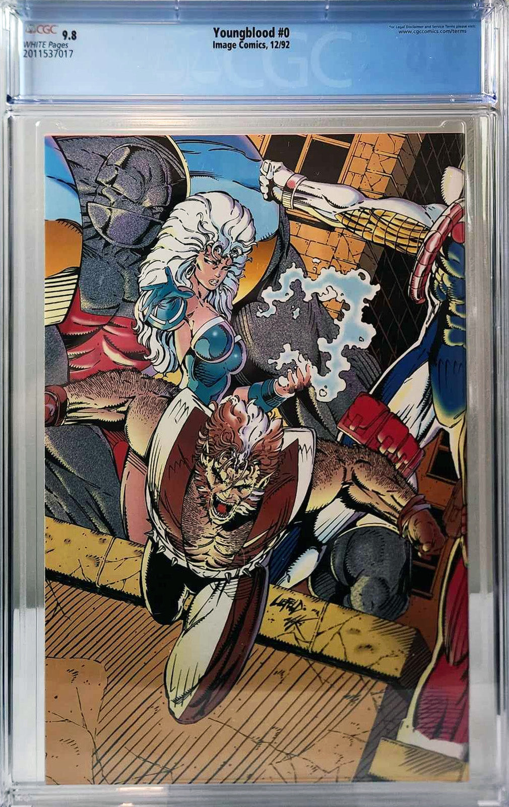 Youngblood #0 Rare Green Logo Variant