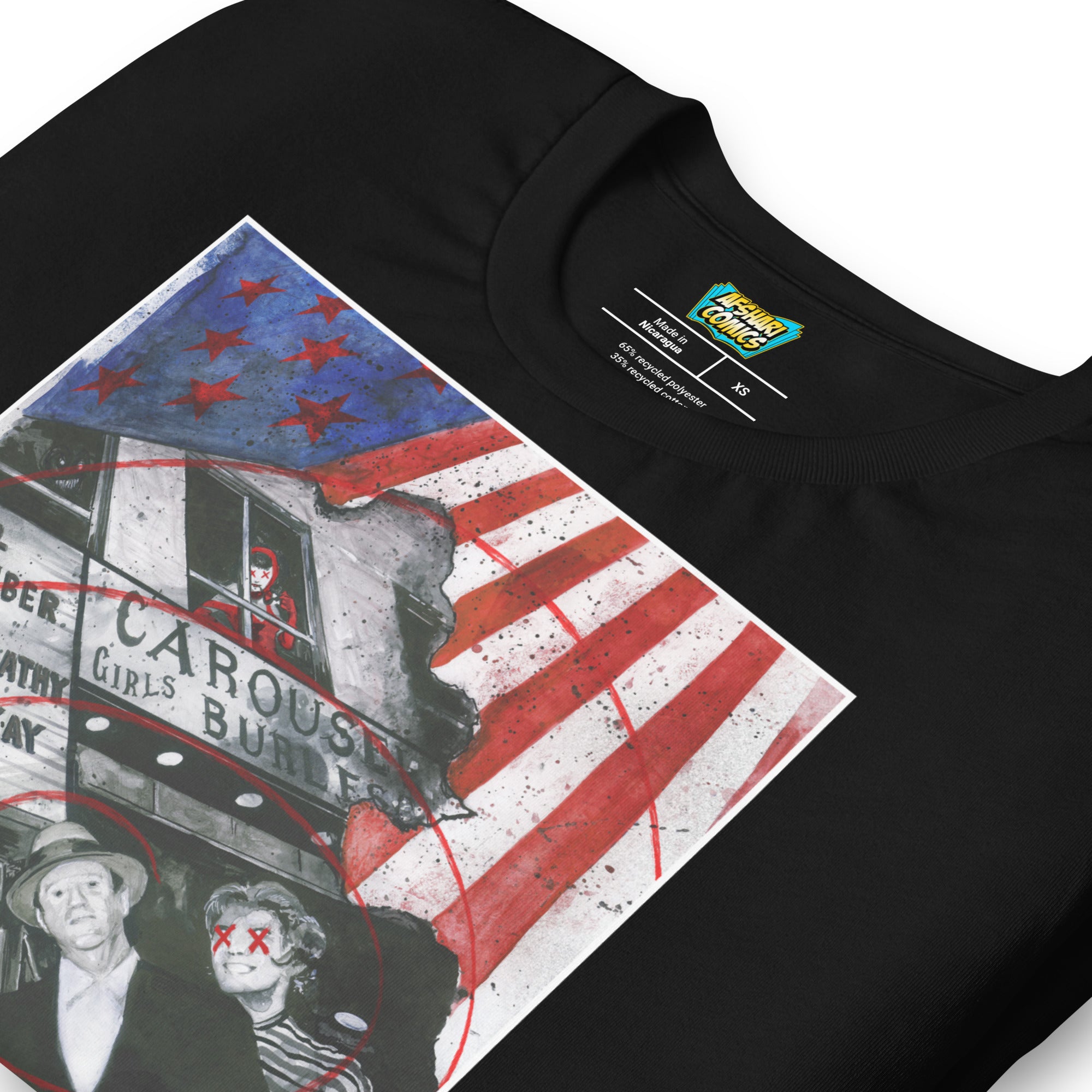 Limited Edition Afshari Comics Exclusive Leno Hernandez Signature Series Eco-Friendly T-Shirt