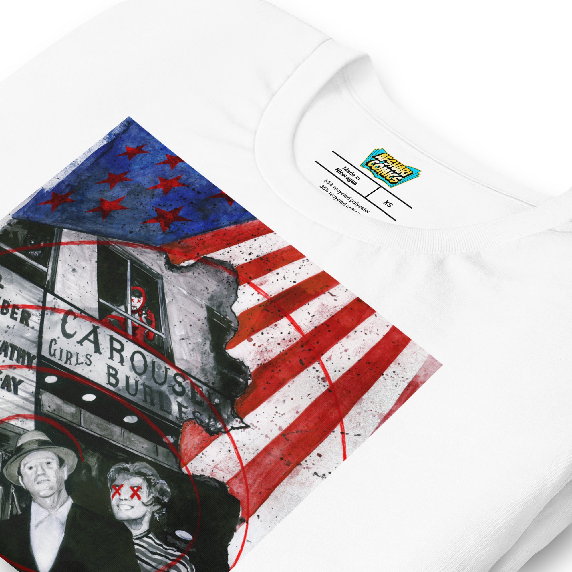 Limited Edition Afshari Comics Exclusive Leno Hernandez Signature Series Eco-Friendly T-Shirt